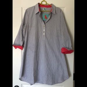 Haley and the Hound Striped Dress